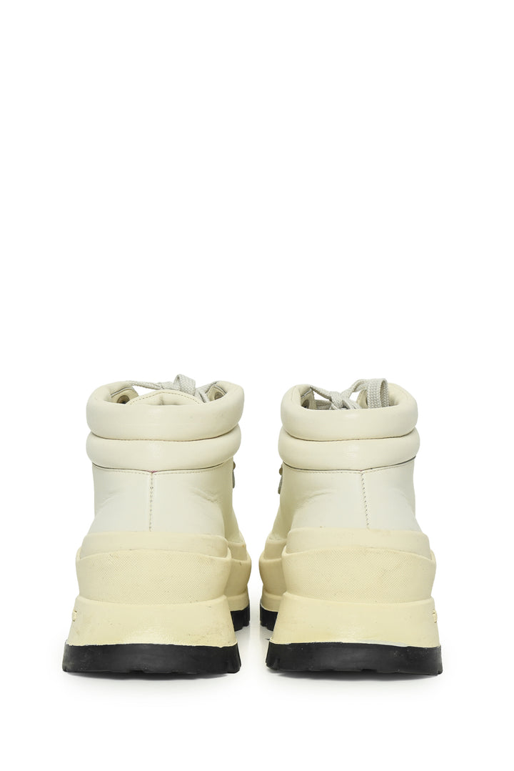 Jil Sander Size 38 x Ssense Exclusive Leather Hiking Boots
