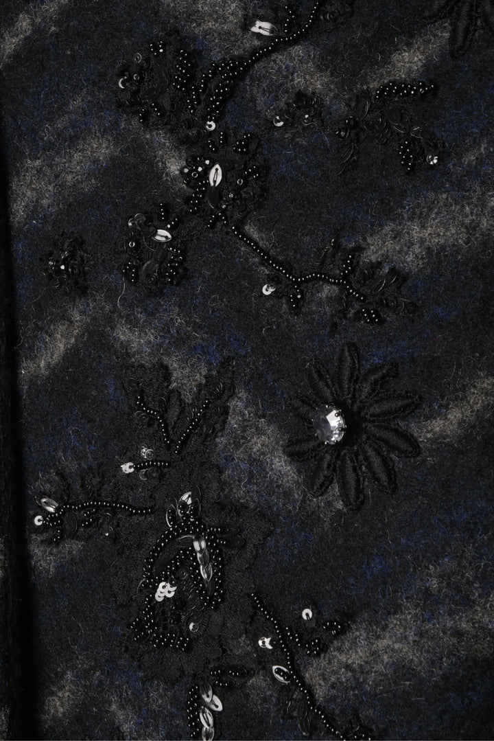 Antonio Marras Size 40 Short Sleeve Embroidered Coat