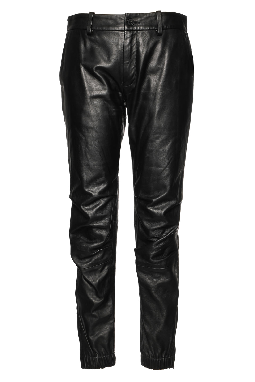 Nili Lotan Size 0 Cropped French Military Leather Pants
