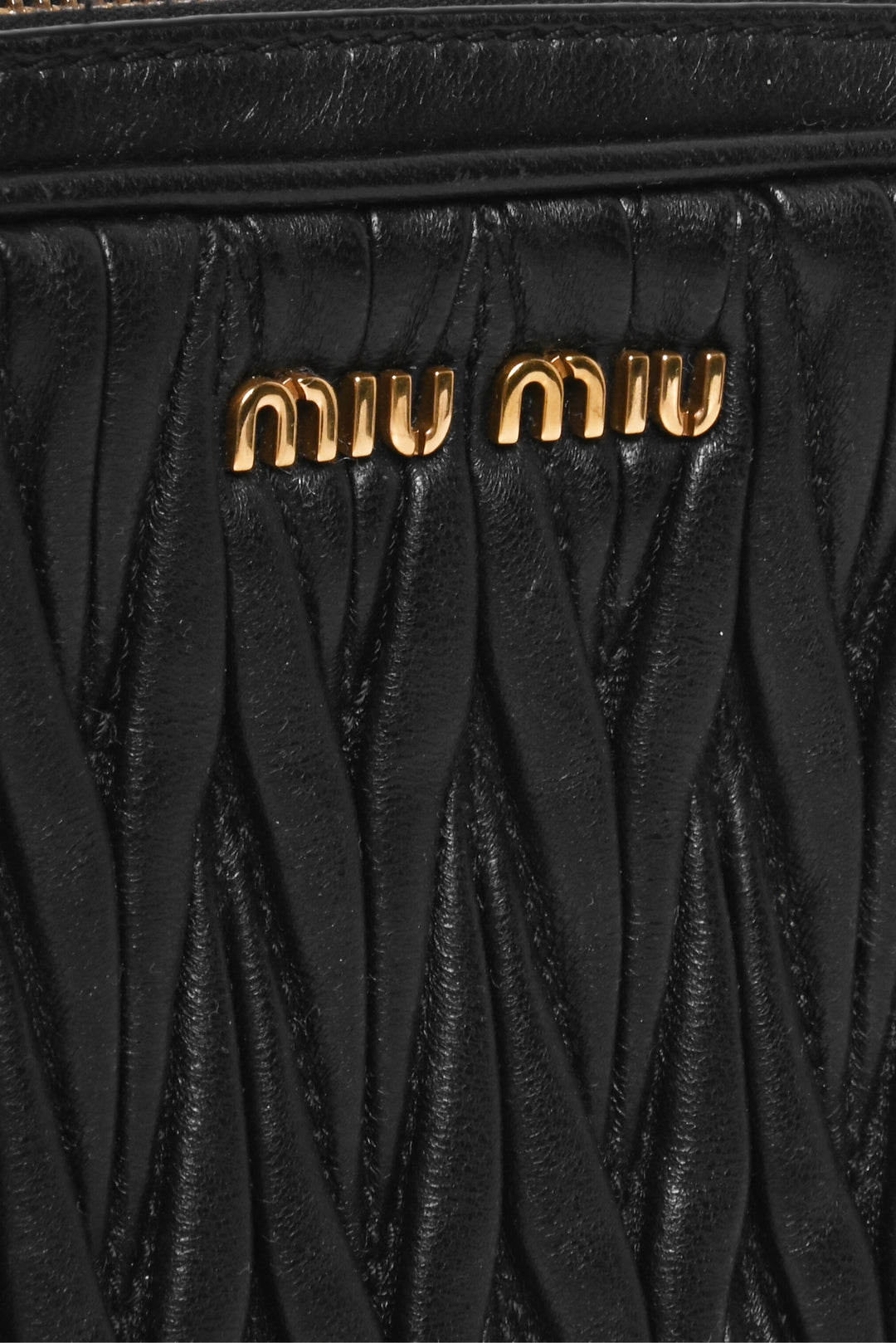 Miu Miu Nappa Matelasse Crossbody