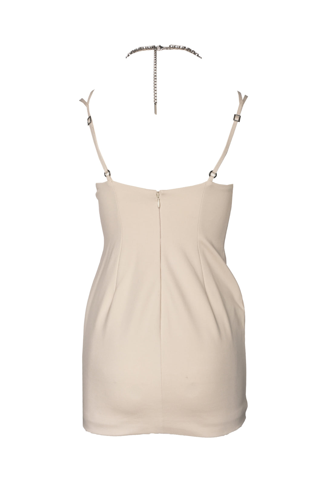 Area Size S Crystal Butterfly Cutout Mini Dress
