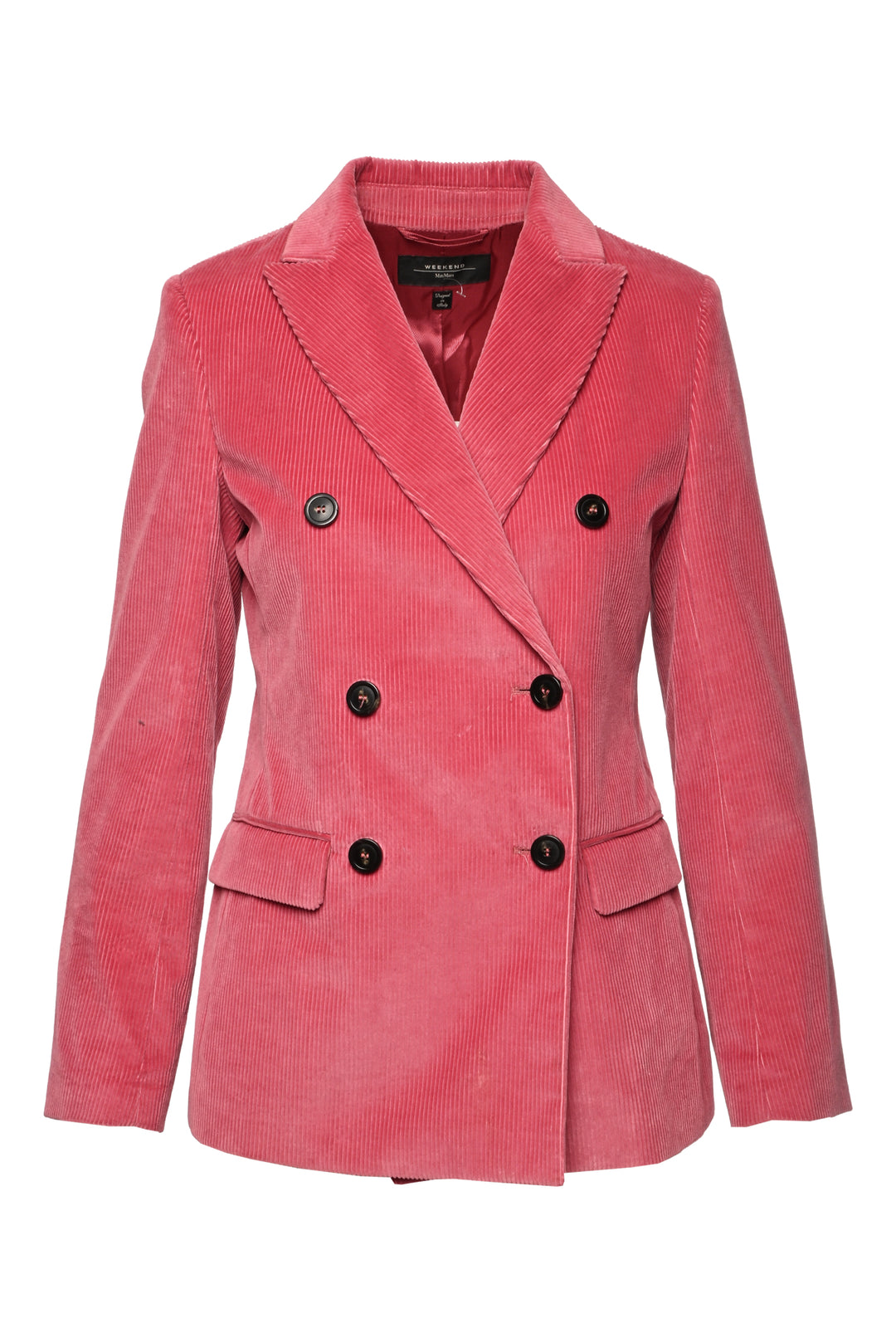 Weekend Max Mara Size 6 Corduroy Velvet Blazer