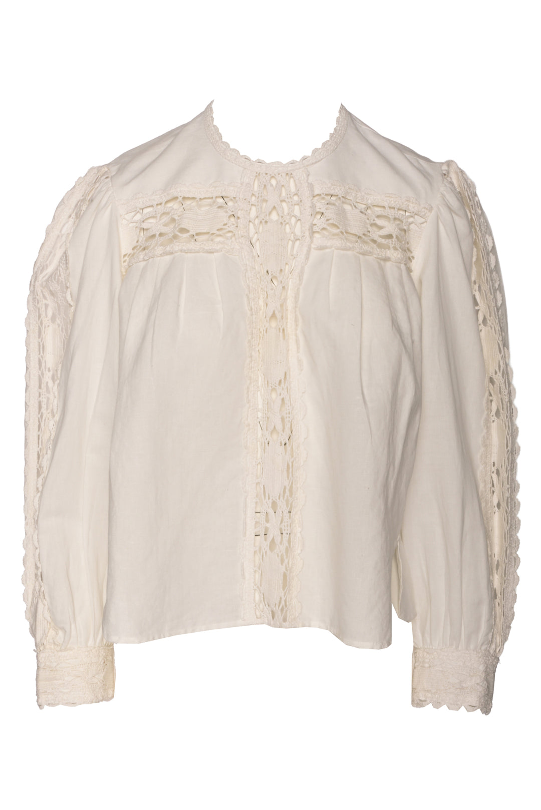Isabel Marant Etoile Size 38 Valmira Lace Inset Tops