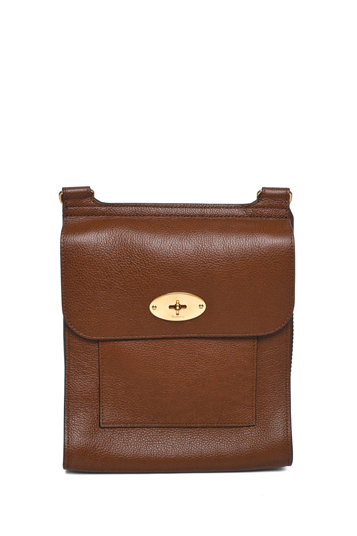 Mulberry Antony Oak Small Classic Grain Crossbody
