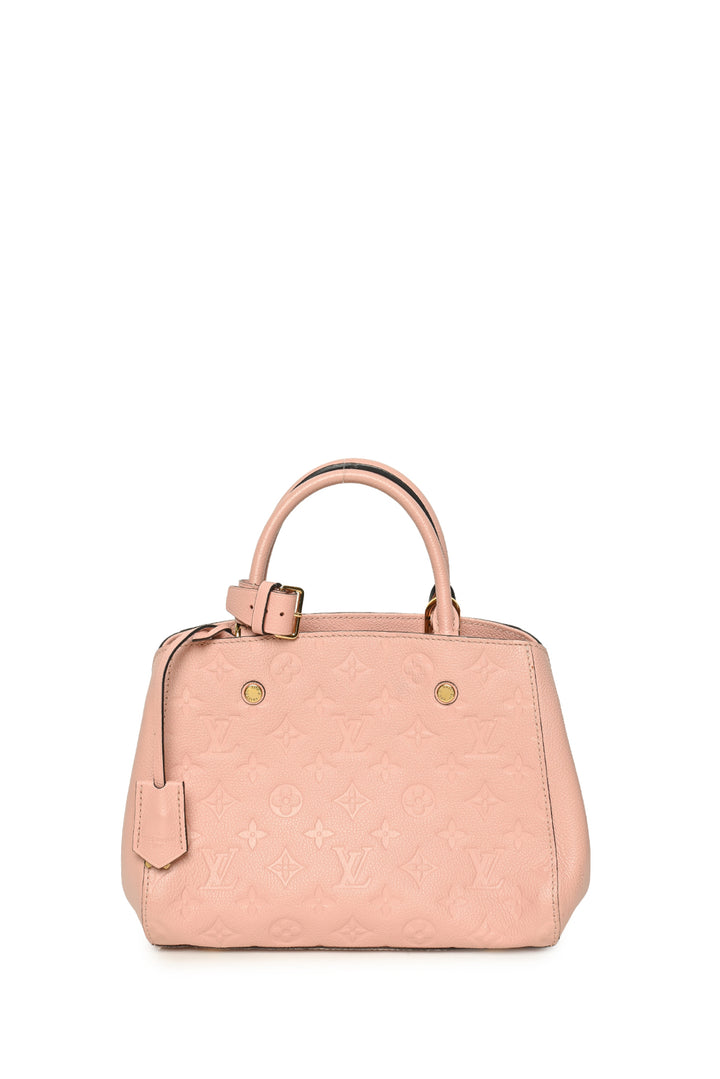 Louis Vuitton 2018 Monograme Empreinte Monaigne BB Tote