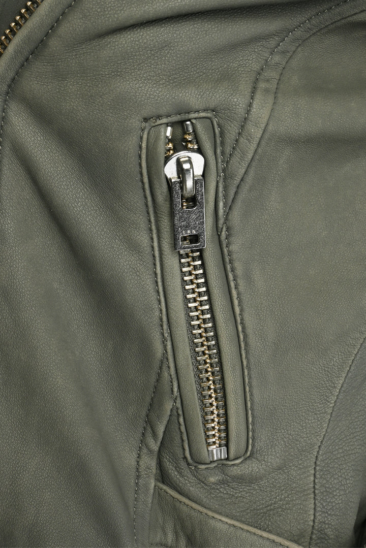 Iro Size 40 Ashville Leather Moto Jacket