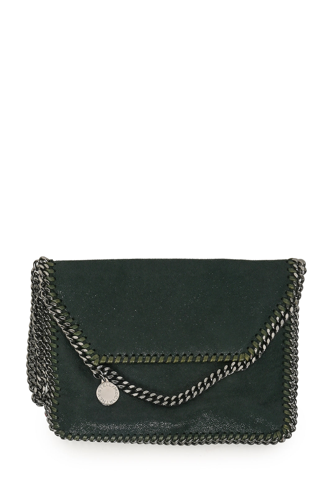 Stella Mccartney Falabella Shaggy Deer Vegan Suede Mini Chain Flap Crossbody