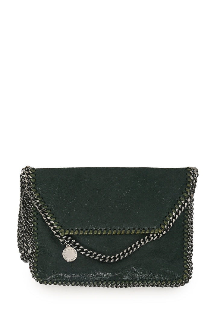 Stella Mccartney Falabella Shaggy Deer Vegan Suede Mini Chain Flap Crossbody