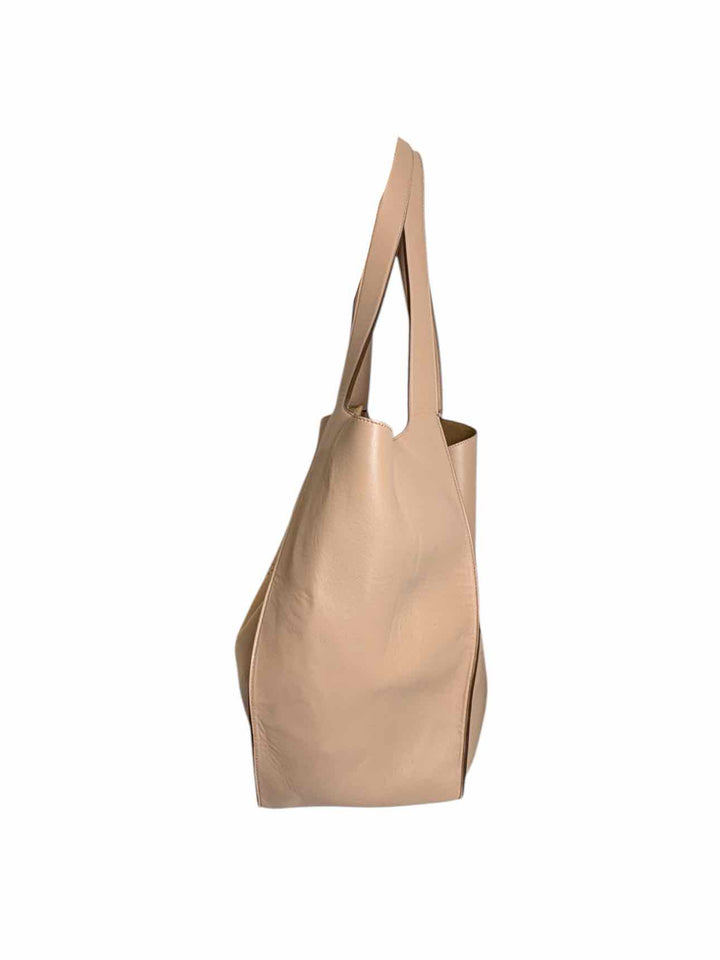 Stella Mccartney Perforated Logo Faux Leather Tote