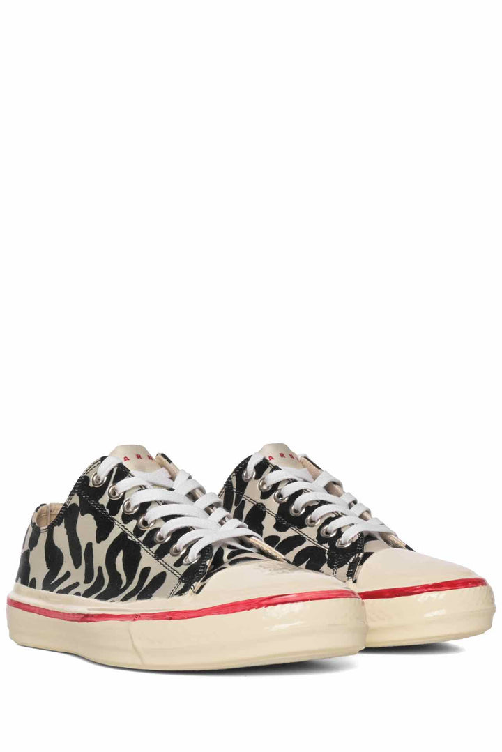 Marni Size 36 Leopard Graffiti Gooey Low-Top Sneaker