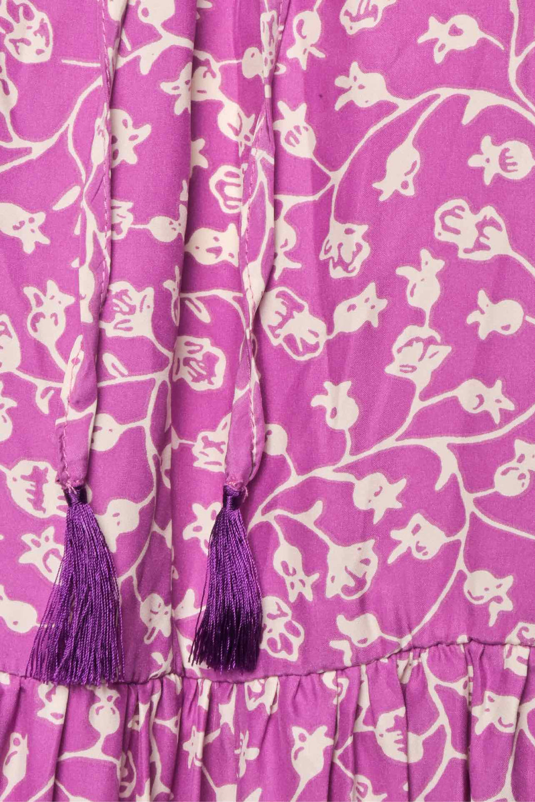 Natalie Martin Size XS Floral Long Sleeve Silk Maxi Dress