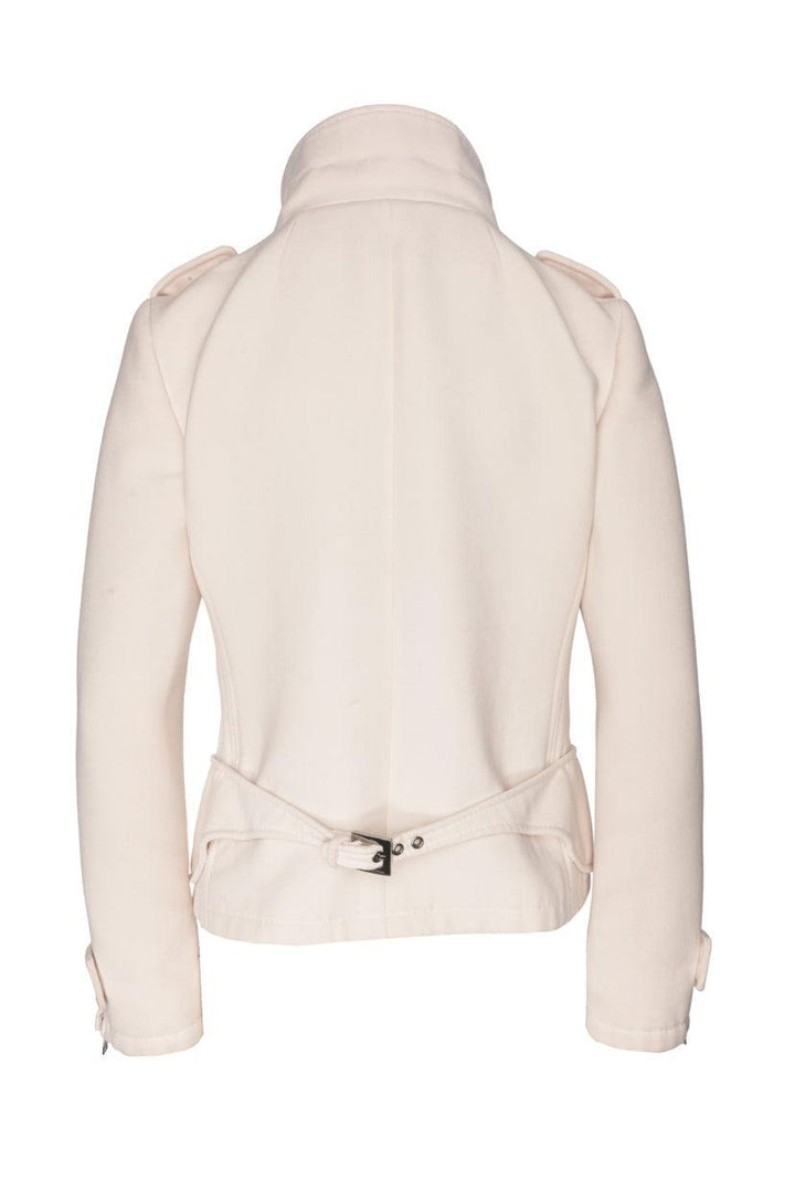 Dolce & Gabbana Size 44 Mock Neck Wool Jacket