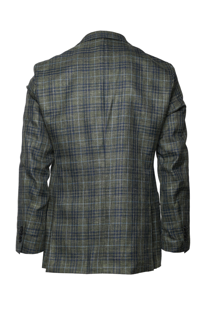 Atelier Munro Size 40 Men's Check Print Blazer