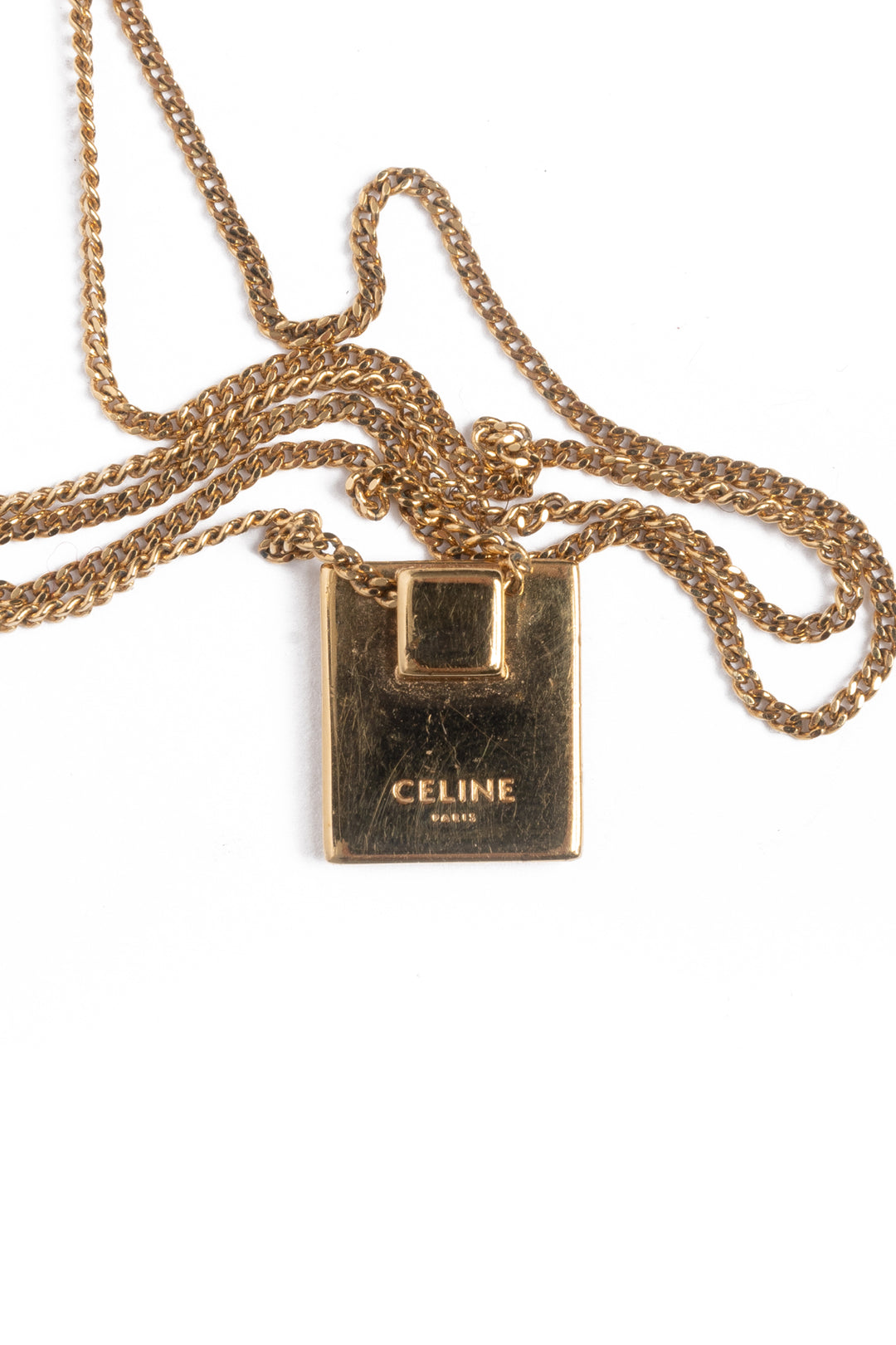 Celine Alphabet J Necklace