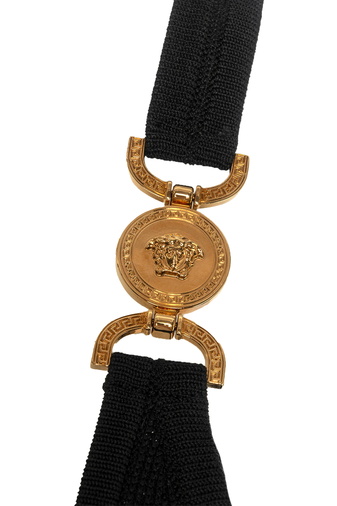 Versace Size 44 V Allover Jacquard Knit Fitted Mini Dress