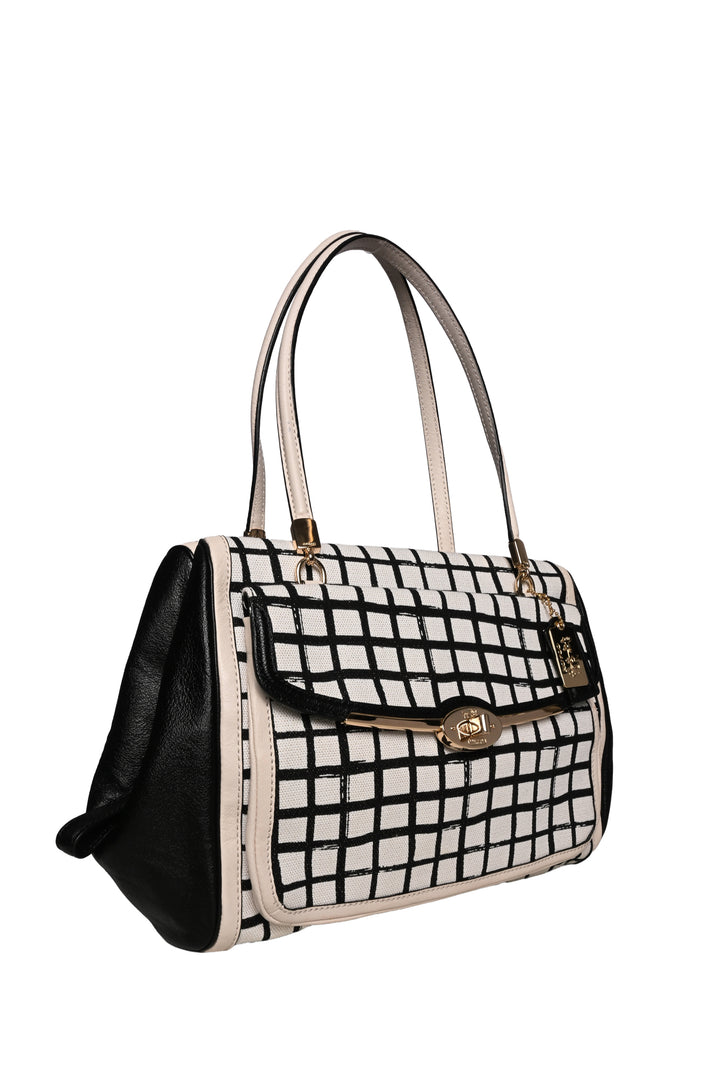 Coach Madison Graphic Print Madeline Shoulder Bag