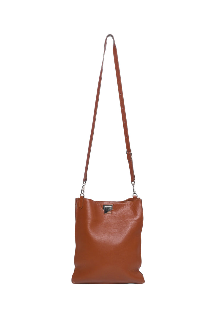 The Row Archival Leather Crossbody
