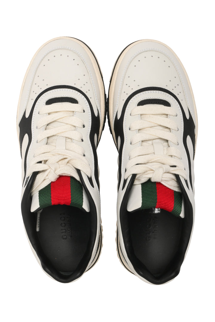 Gucci Size 38.5 Men's Re-Web Sneakers