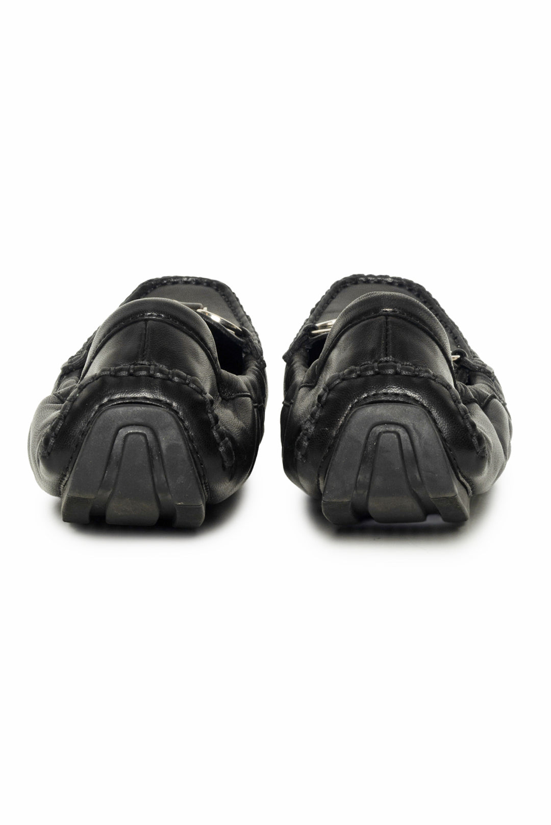 Gucci Size 35.5 Bamboo Horsebit Driving Loafers