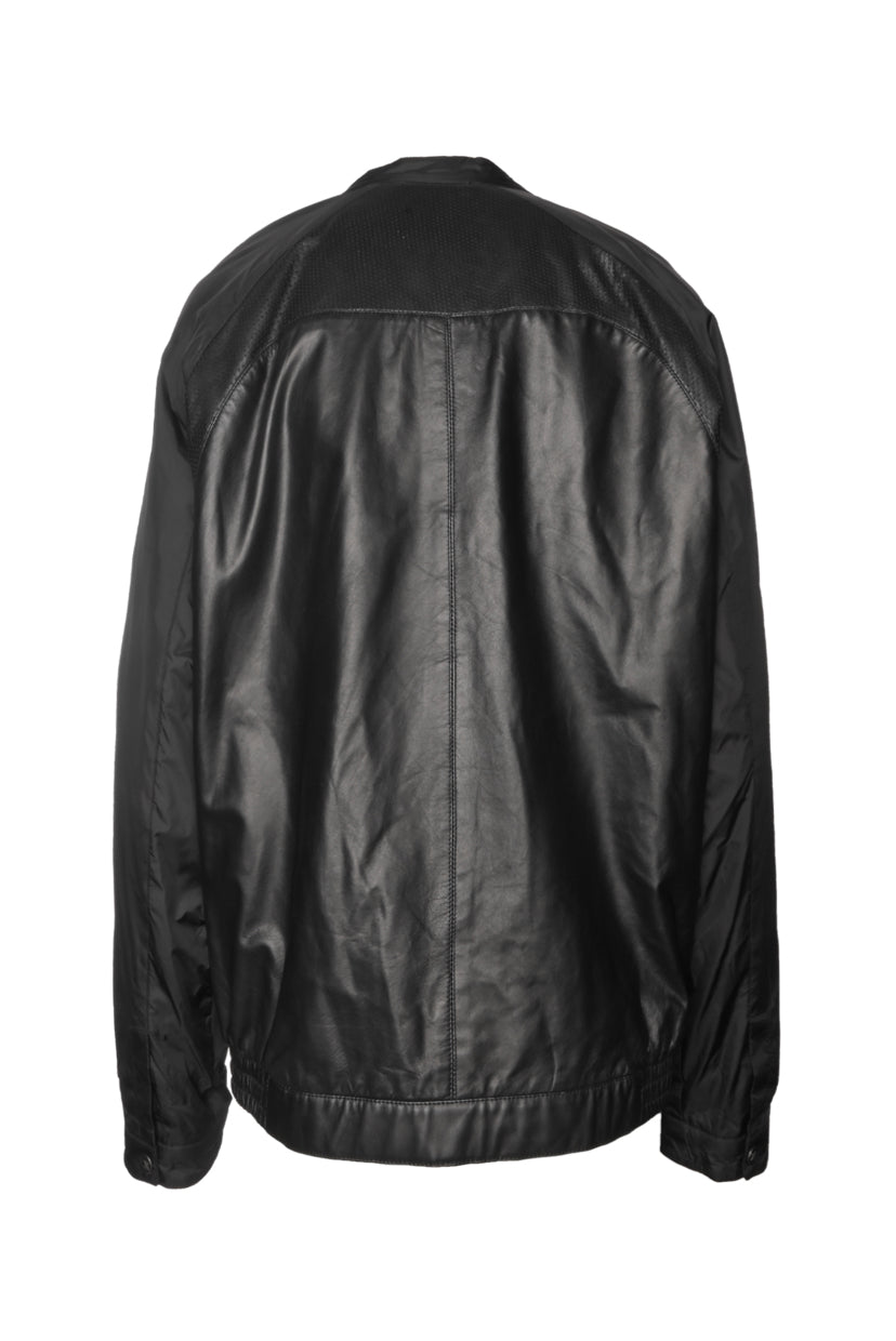 Zegna Sport Size L Men's Leather Jacket