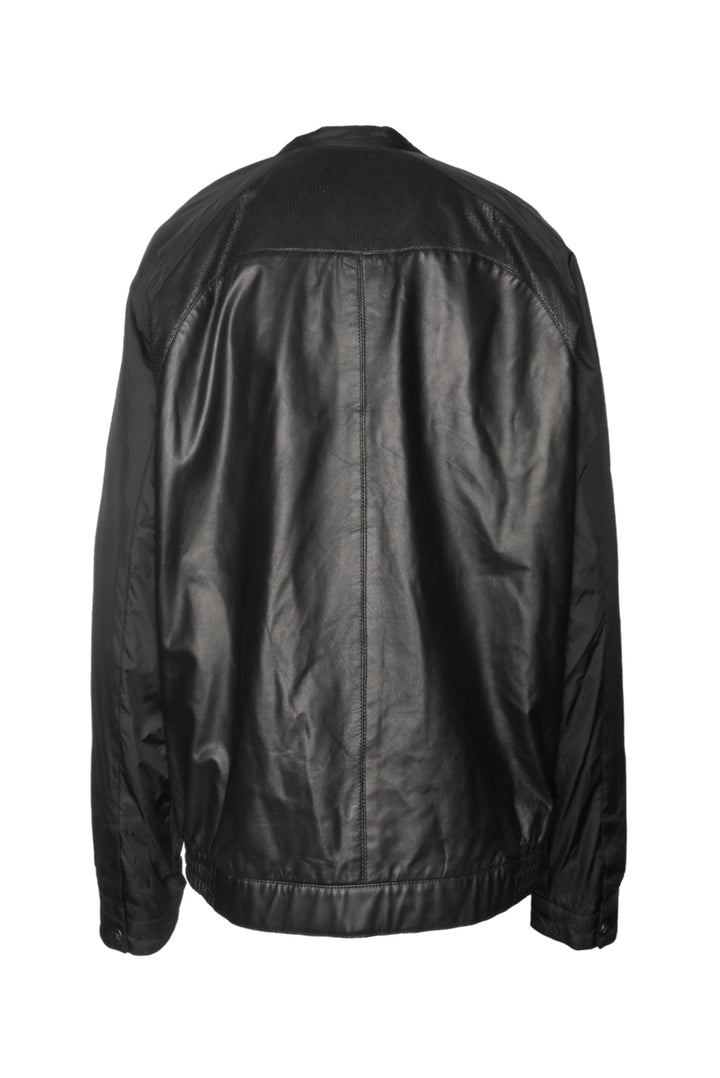 Zegna Sport Size L Men's Leather Jacket