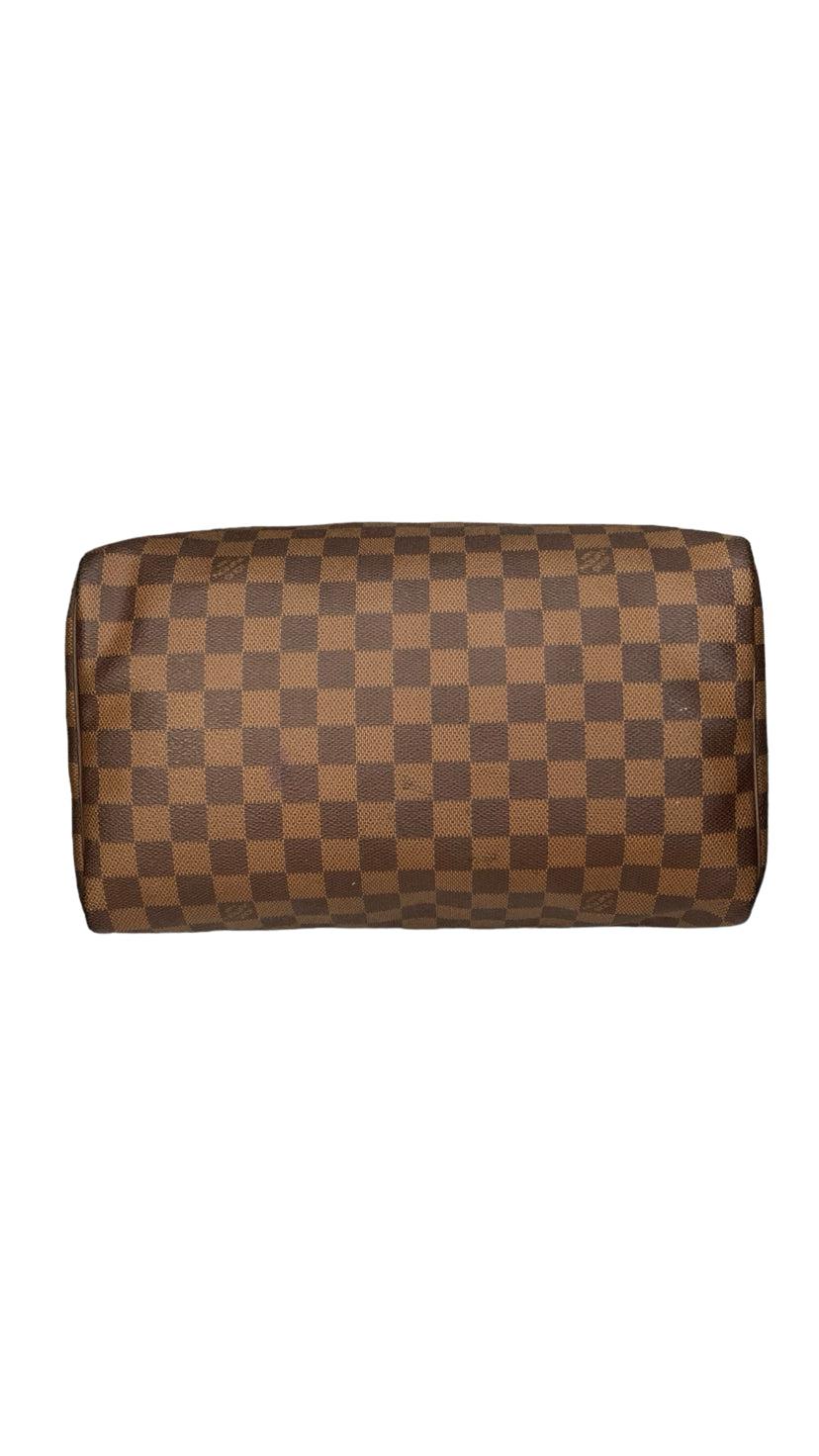 Louis Vuitton Damier Ebene Speedy 30  Purse