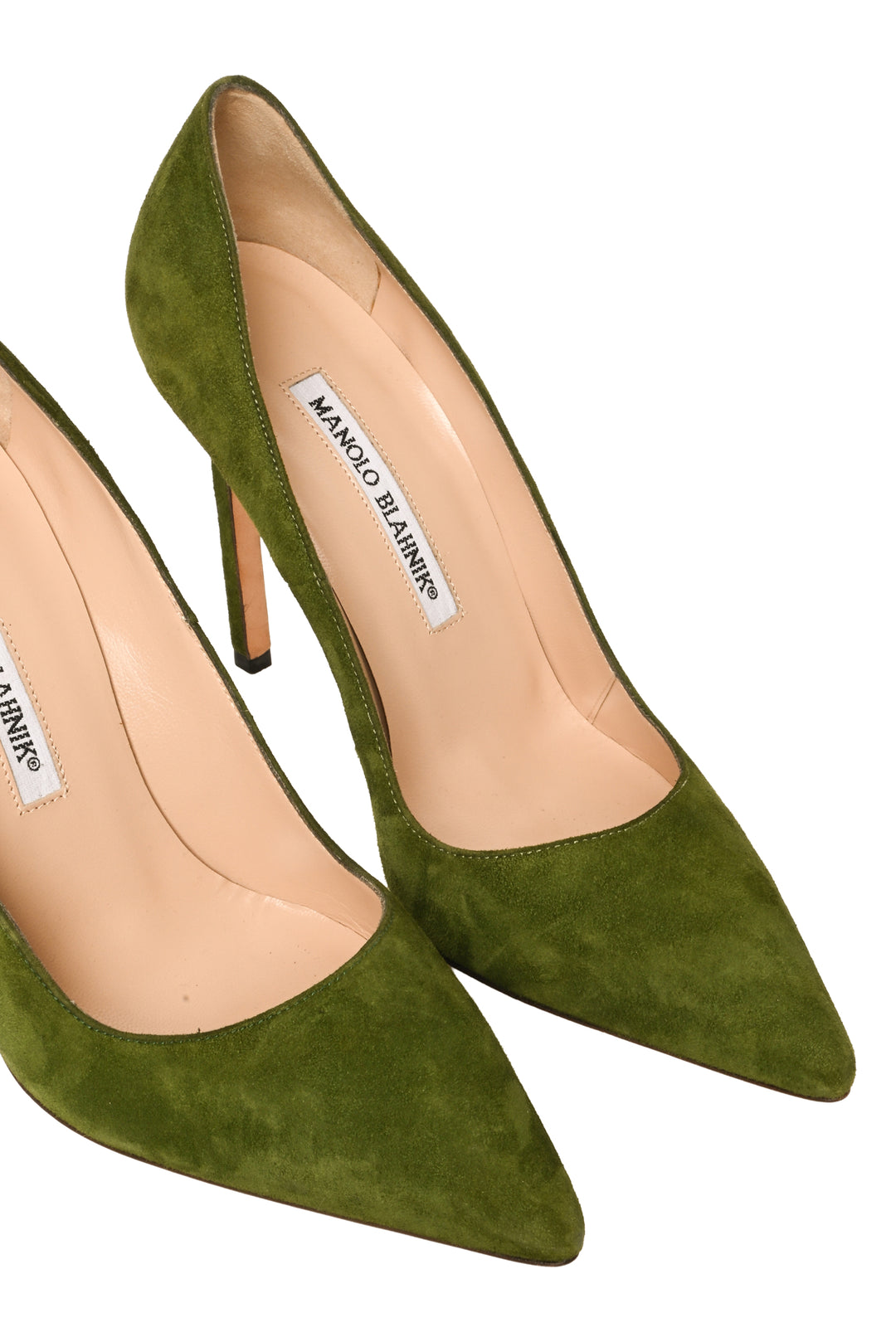 Manolo Blahnik Size 36 BB Suede Pumps