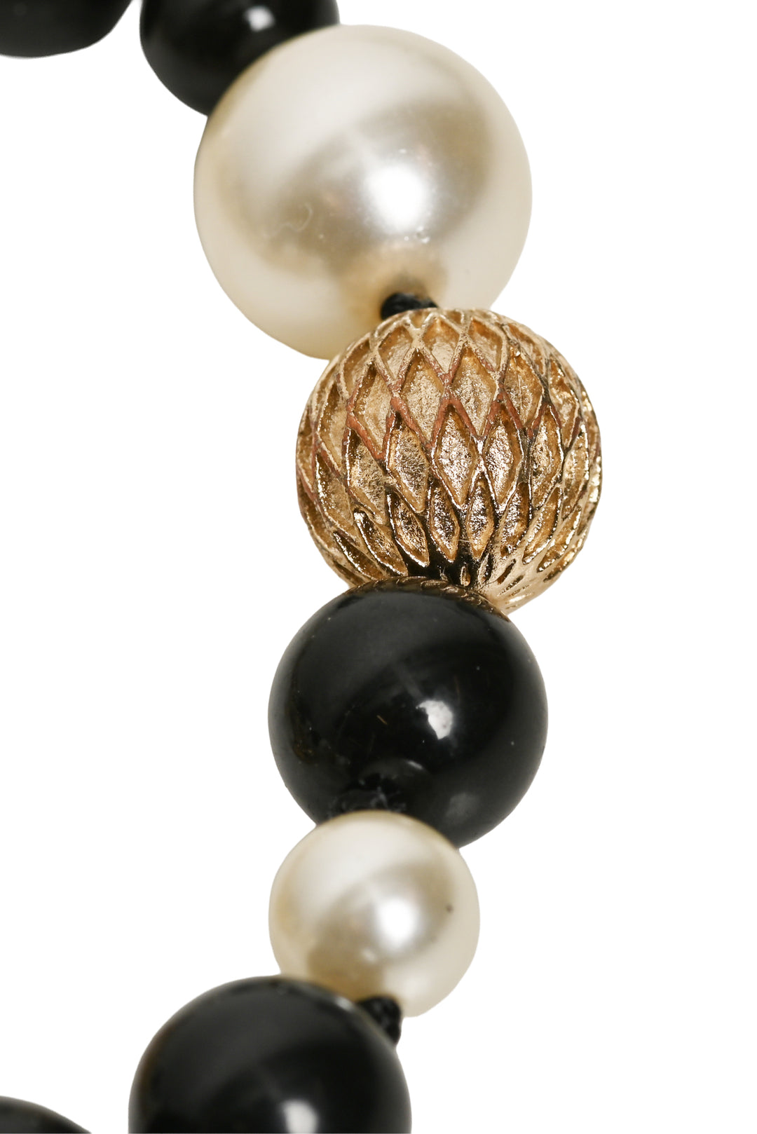 Chanel 2016 CC Faux Pearl Bracelet
