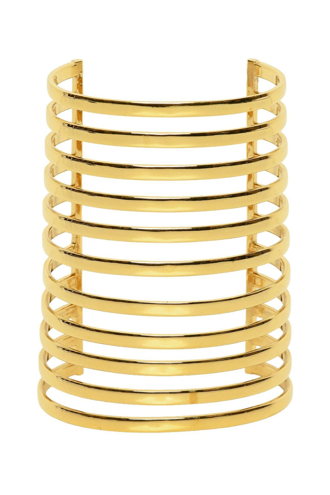 Amina Muaddi Angelica Cuff Bracelet