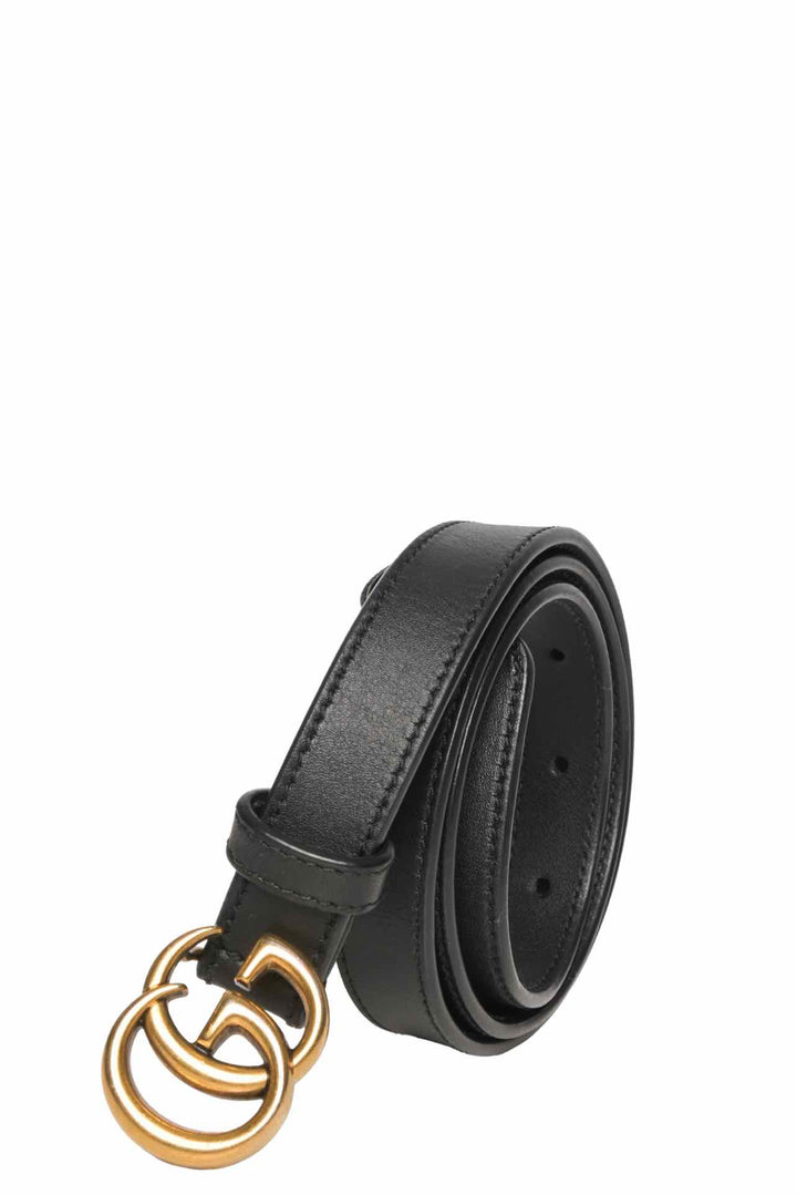 Gucci GG Marmont Thin Leather Belt
