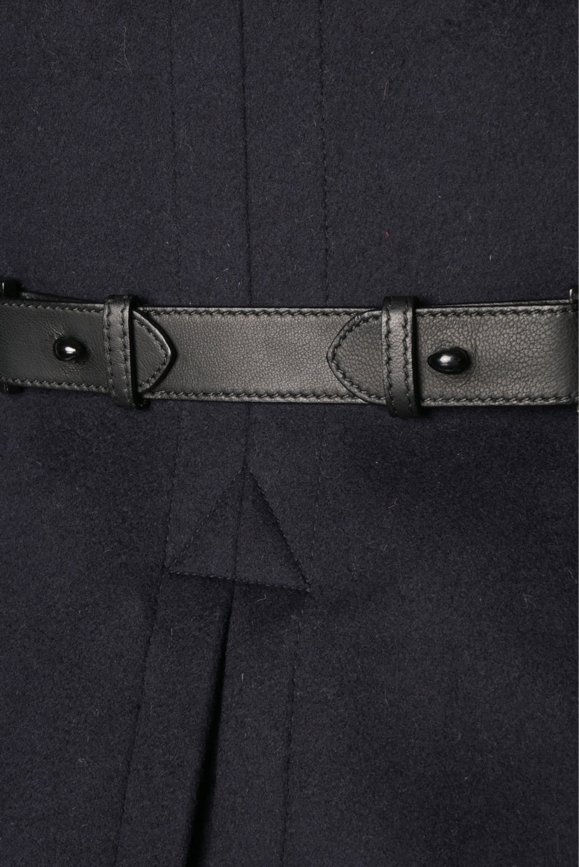 Burberry London Size 2 Double Breasted Wool Blend  Coat