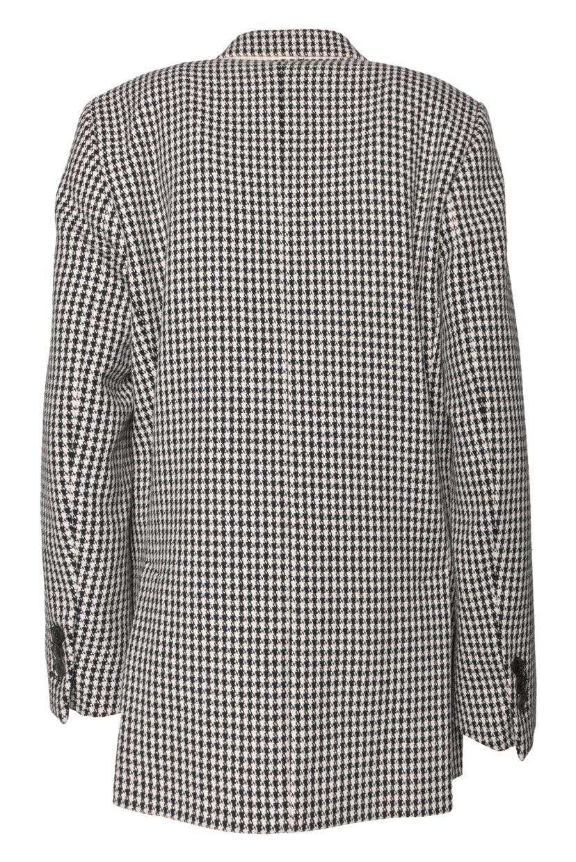 Ami Alexandre Mattiussi Size 36 Houndstooth Double Breasted Blazer