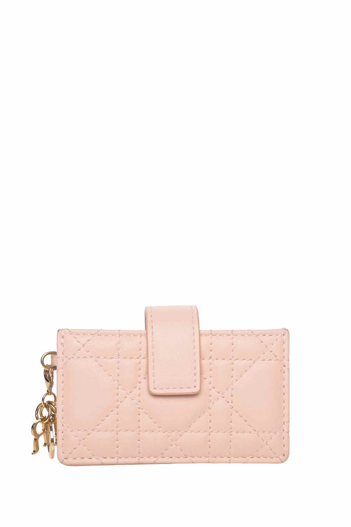 Dior 2023 Lady Dior Jasmine Card Holder