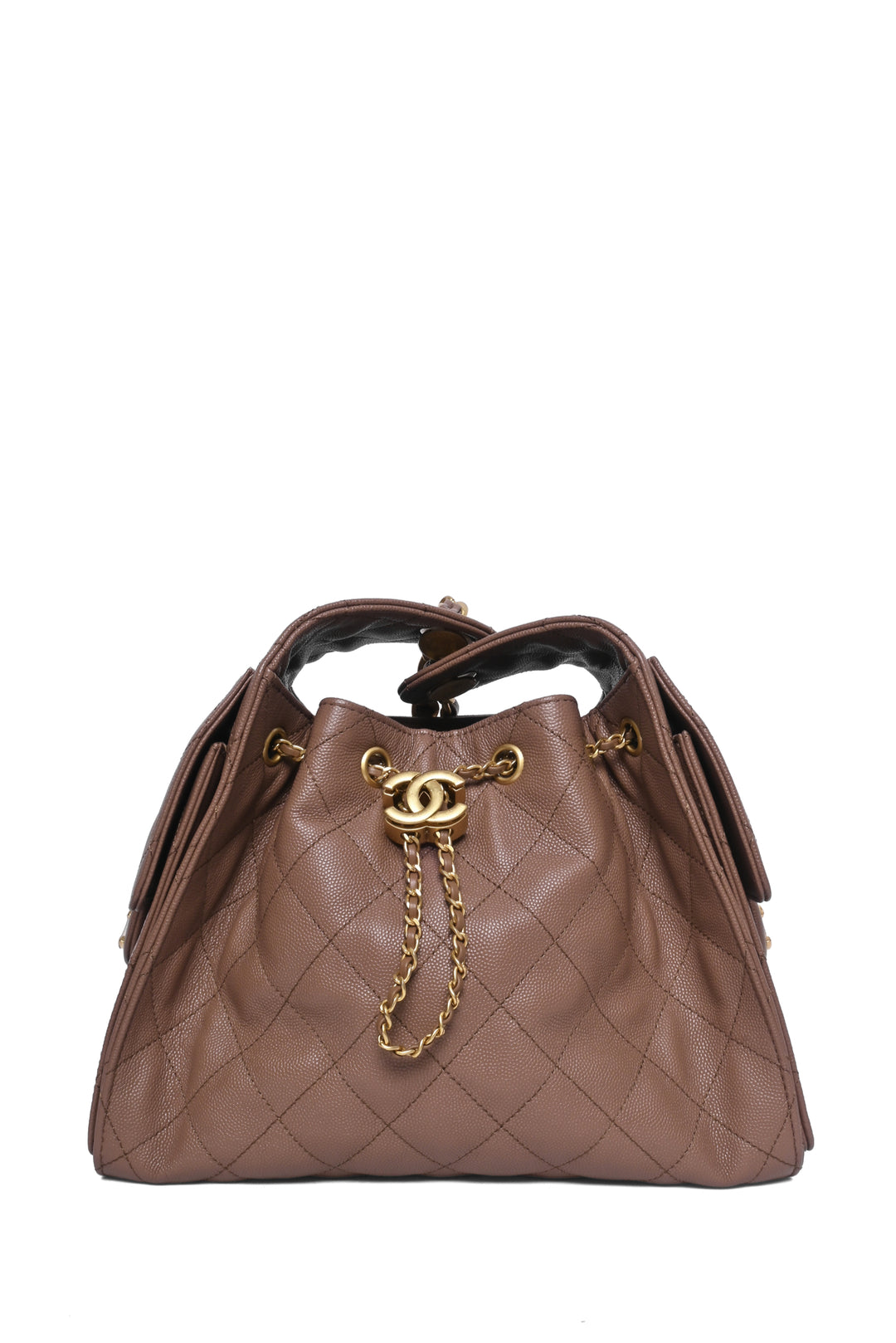 Chanel Grained Calfskin Quilted Small 25 Hobo