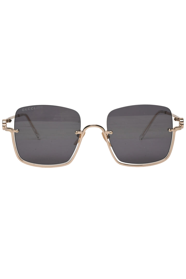 Gucci Square Frame Logo Sunglasses