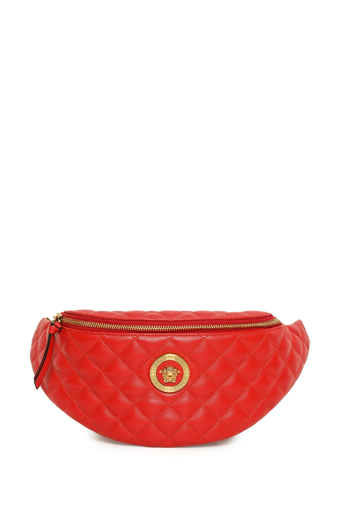 Versace Medusa Quilted Leather Belt Bag