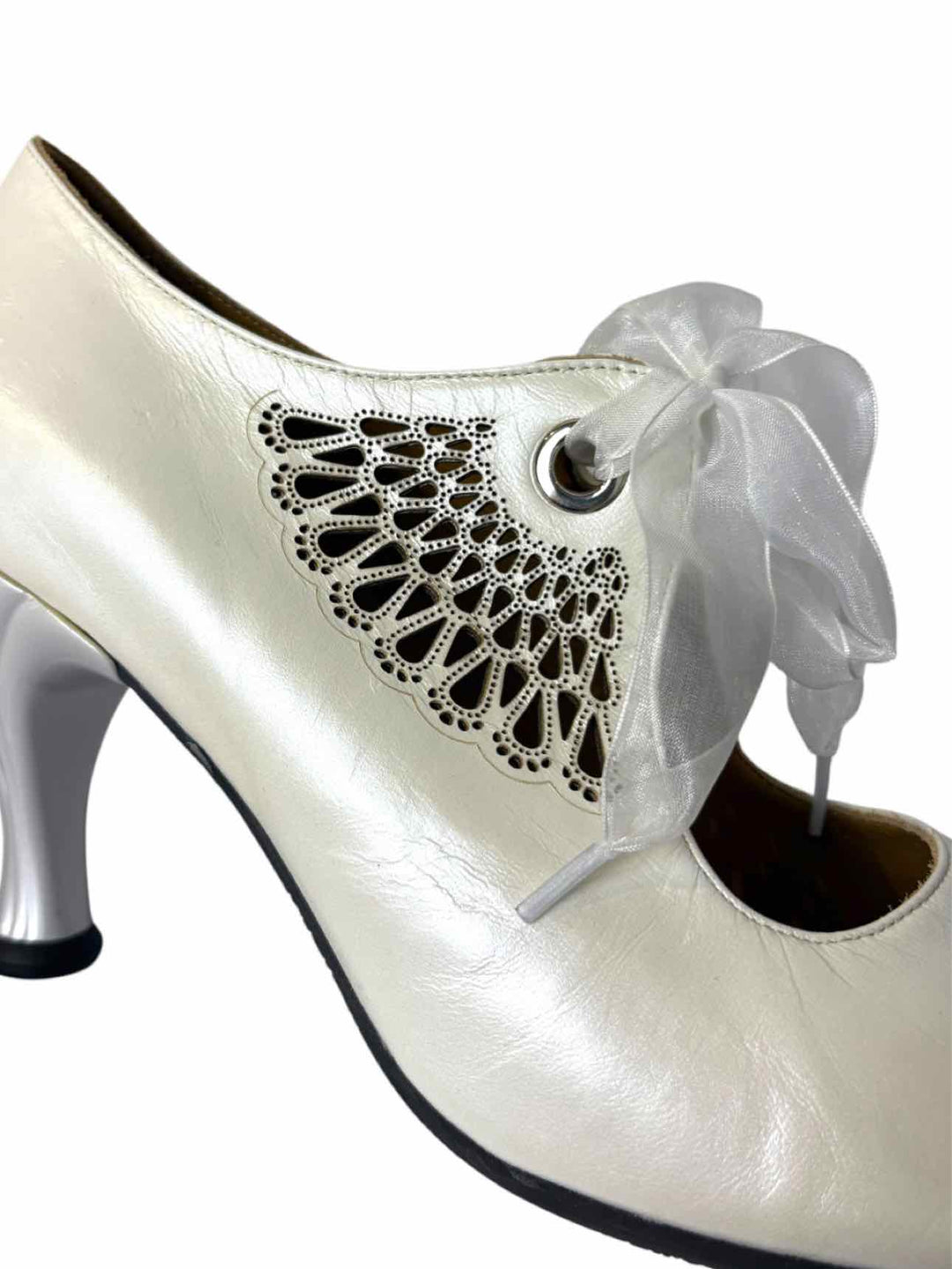 Fluevog Size 12 Starlight Ribbon Pumps