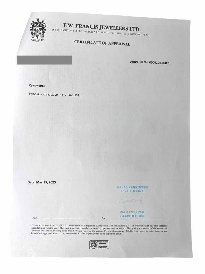 10KT White Gold Round Hoop 60 Diamond Stone Count Earrings