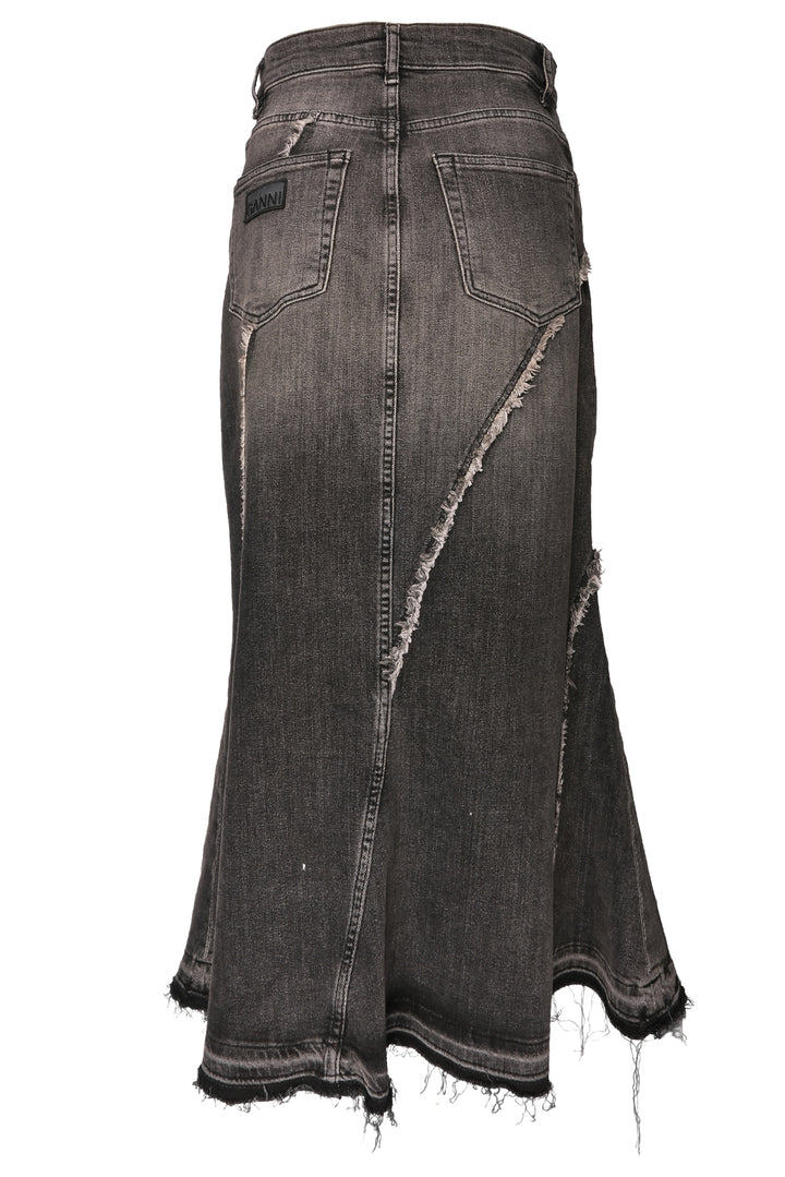 Ganni Size 34 Denim Skirt