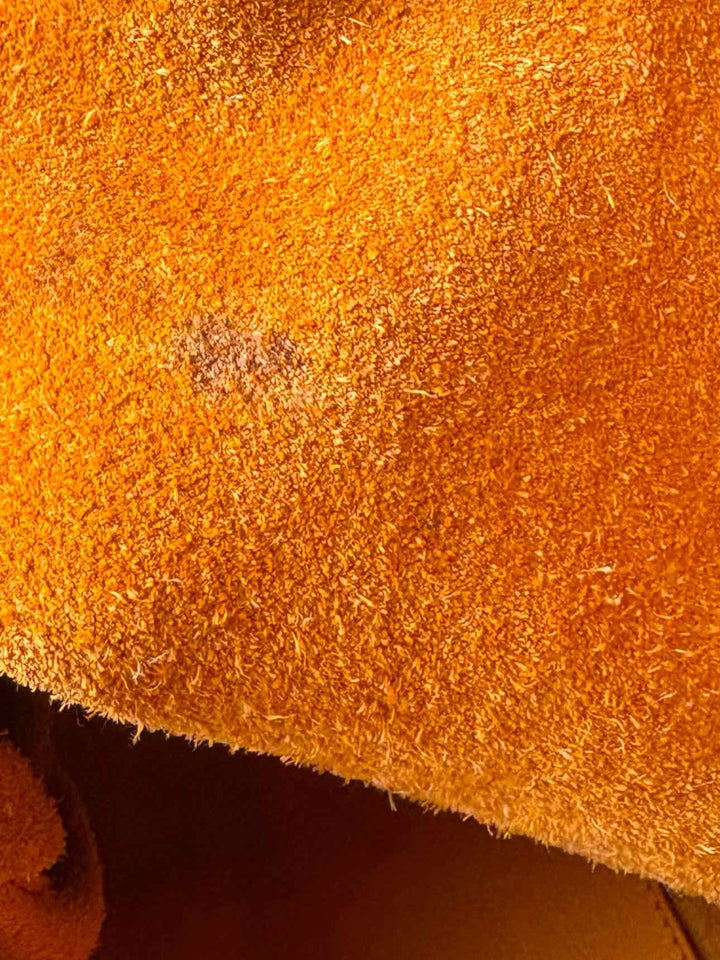 Balenciaga Large Orange Leather Tote Purse