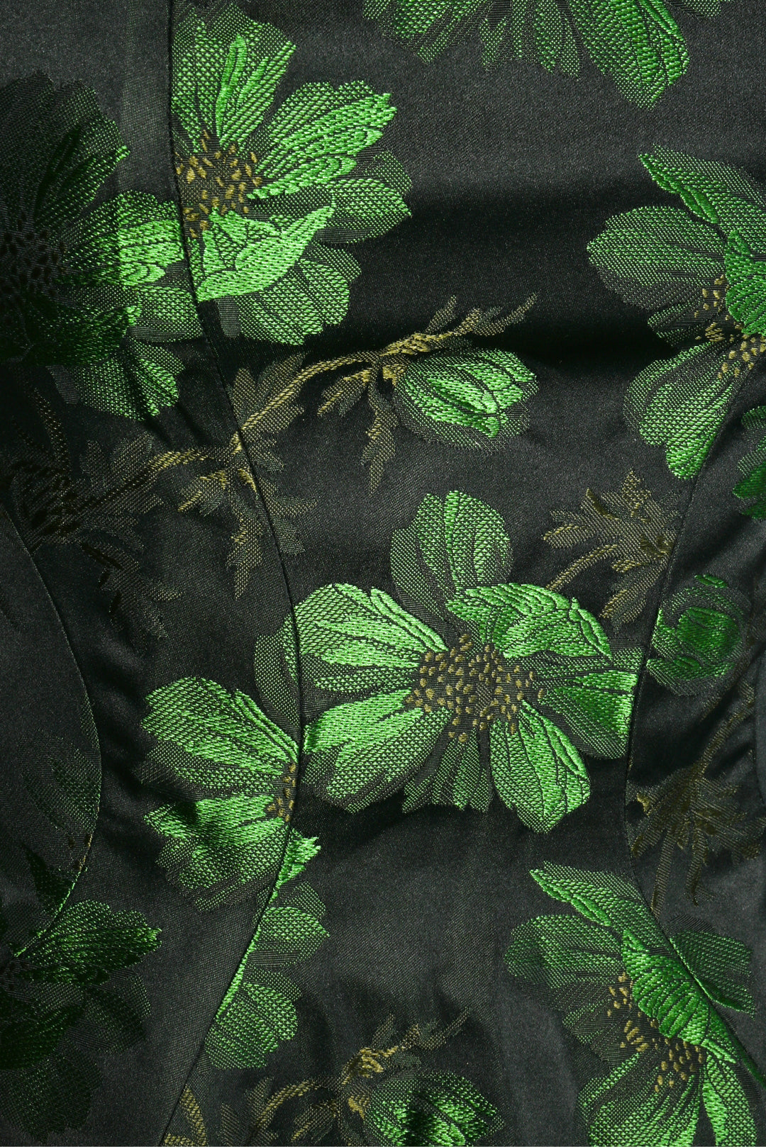 Alexander Mcqueen Size 42 2015 Jacquard Floral Mini Dress