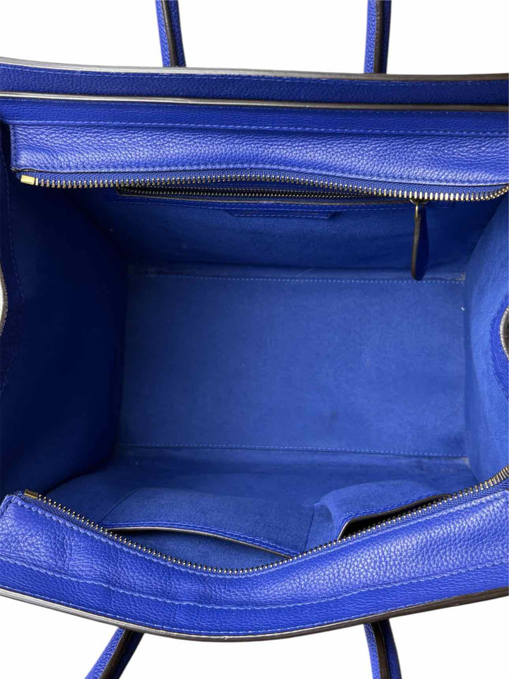 Celine Medium Phantom Leather Luggage Tote Purse