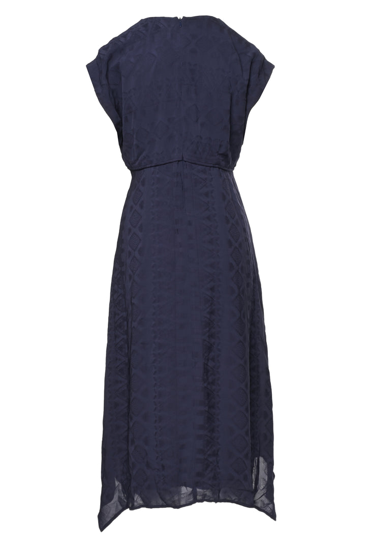 BA&SH Size 3 Inaia Asymmetric Midi Dress