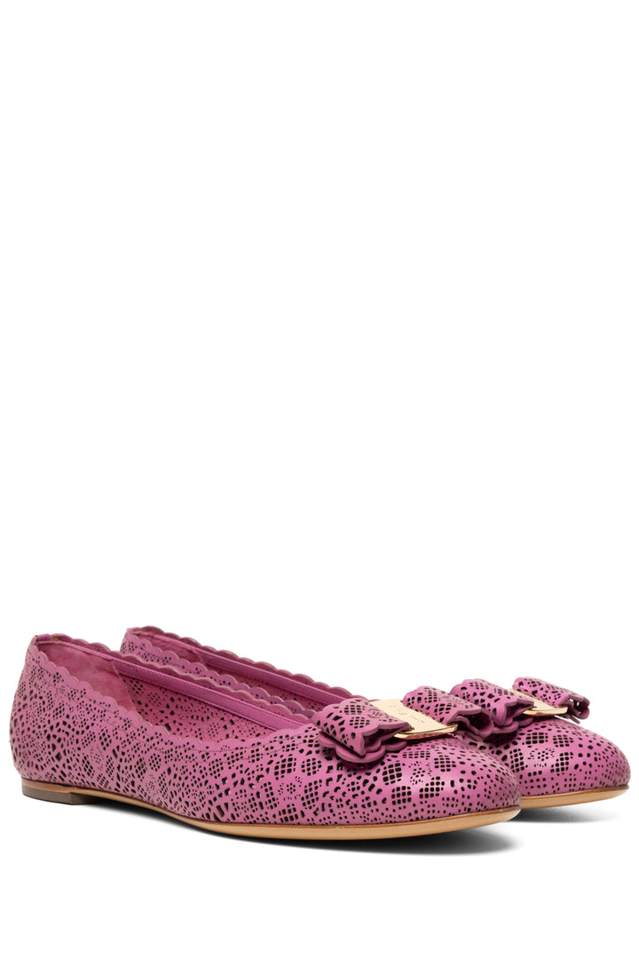 Salvatore Ferragamo Size 7 Varina Flats