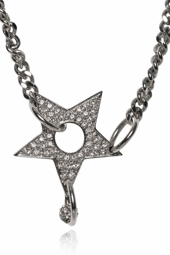 Dior Crystal Star Choker Necklace
