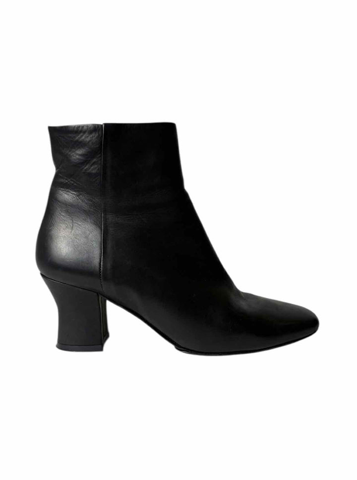 The Row Size 37.5 Bowin Leather Ankle Boots