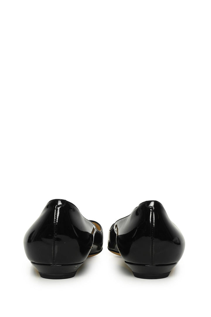 Jimmy Choo Size 38.5 Patent Leather Ballet Flat