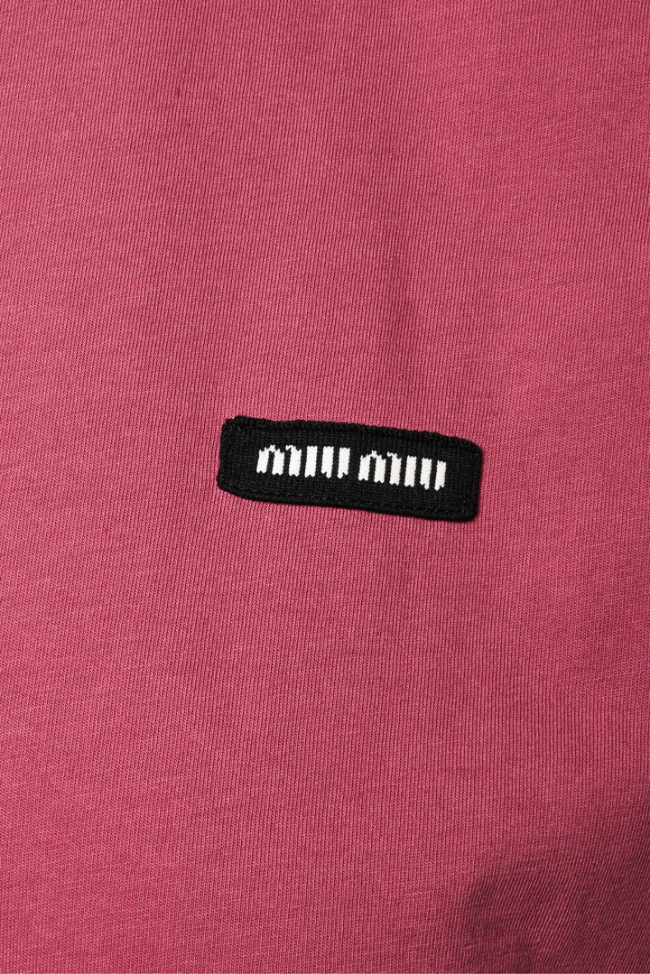 Miu Miu Size XS 2023 Logo Cotton Tank Top