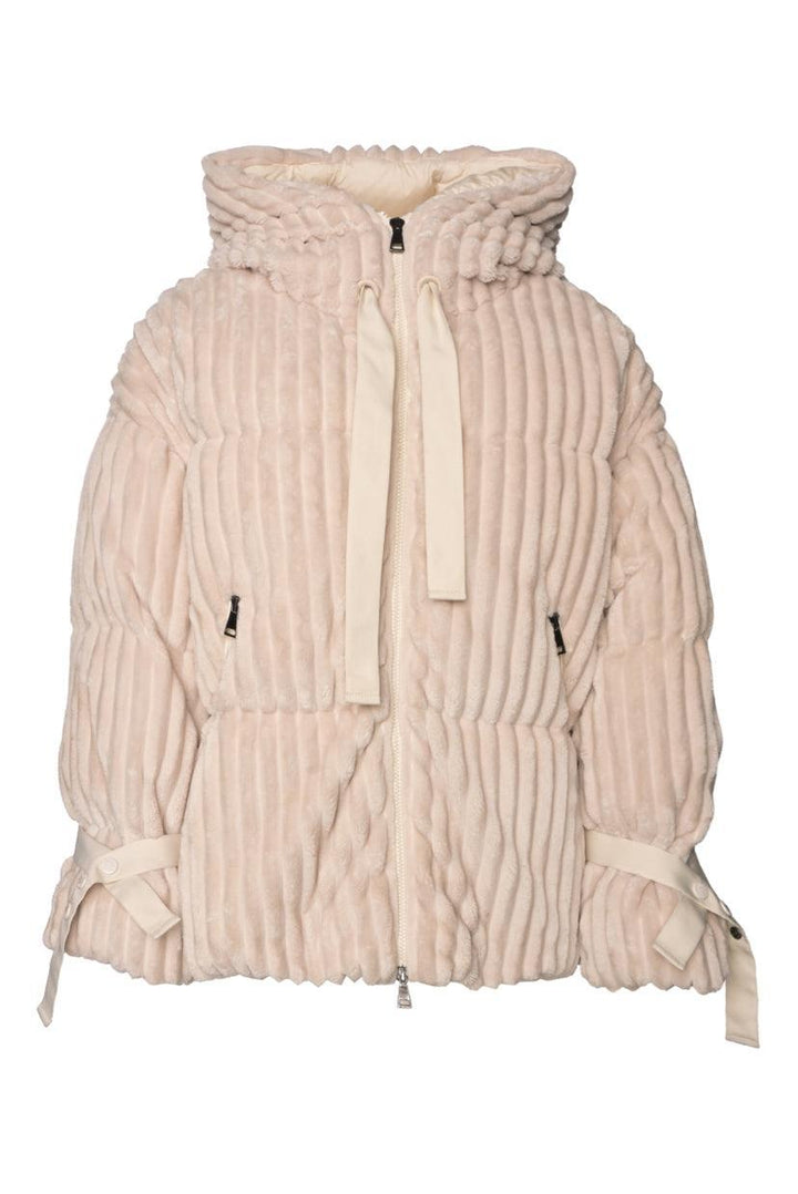 Moncler Size 1 Loire Quilted Oversized Down Corduroy Jacket