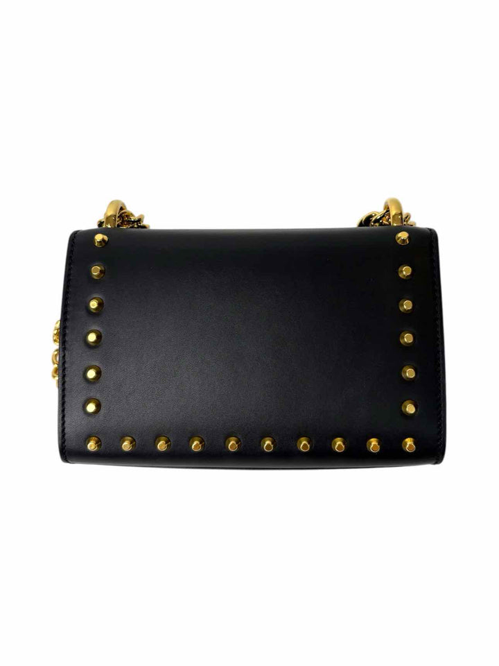 Gucci Small Studded Leather Padlock Purse